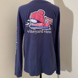 Long-Sleeve Vineyard Vines Shirt.